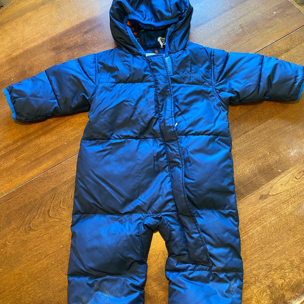 Columbia Kids Navy Insulated Snowsuit